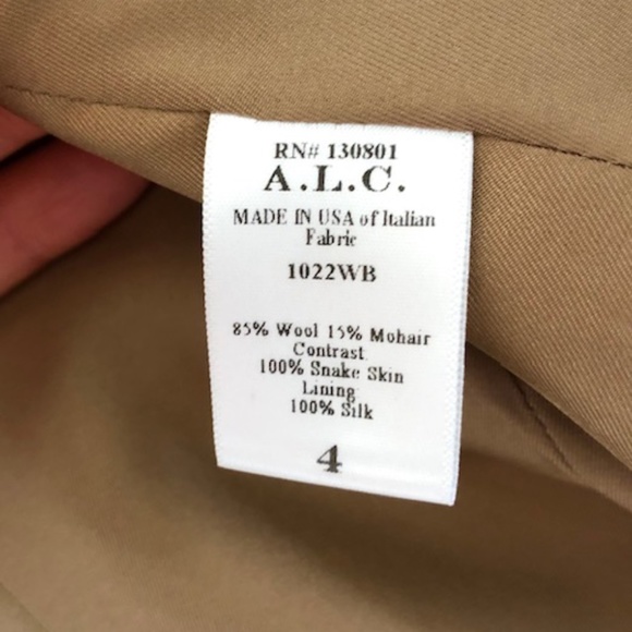 A.L.C. Women's Yellow Blazer | Size 4 - Picture 6 of 6